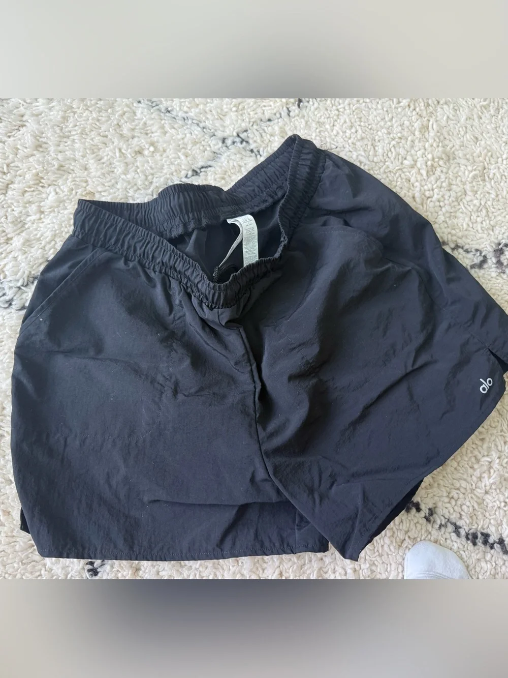 ALO Black Alumni Shorts Like New Large